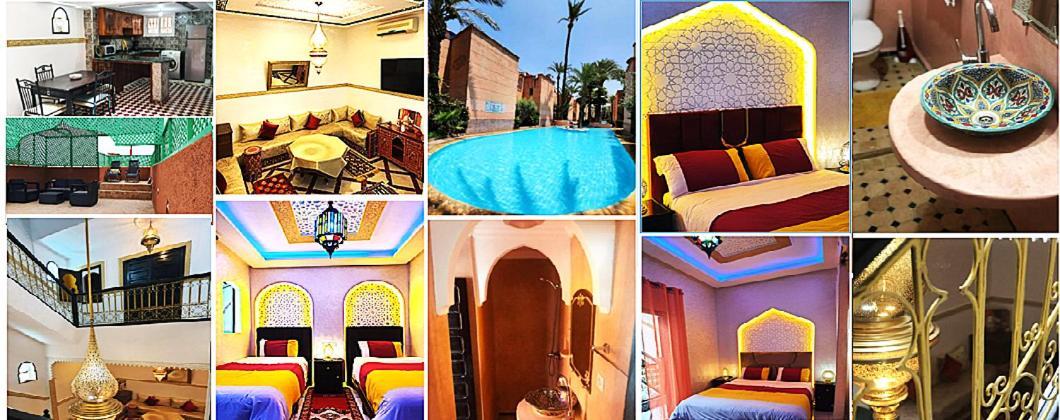 Quarya Assiyahia - Riad Camilia- Maison Entiere Avec Piscine Marrakesh Eksteriør bilde